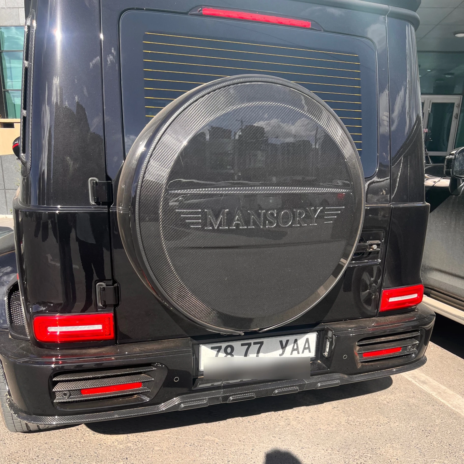Mercedes G63 Mansory spotted in Ulaanbaatar, Mongolia