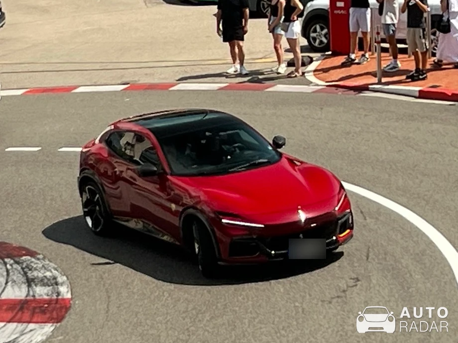 Ferrari Purosangue spotted in Monaco