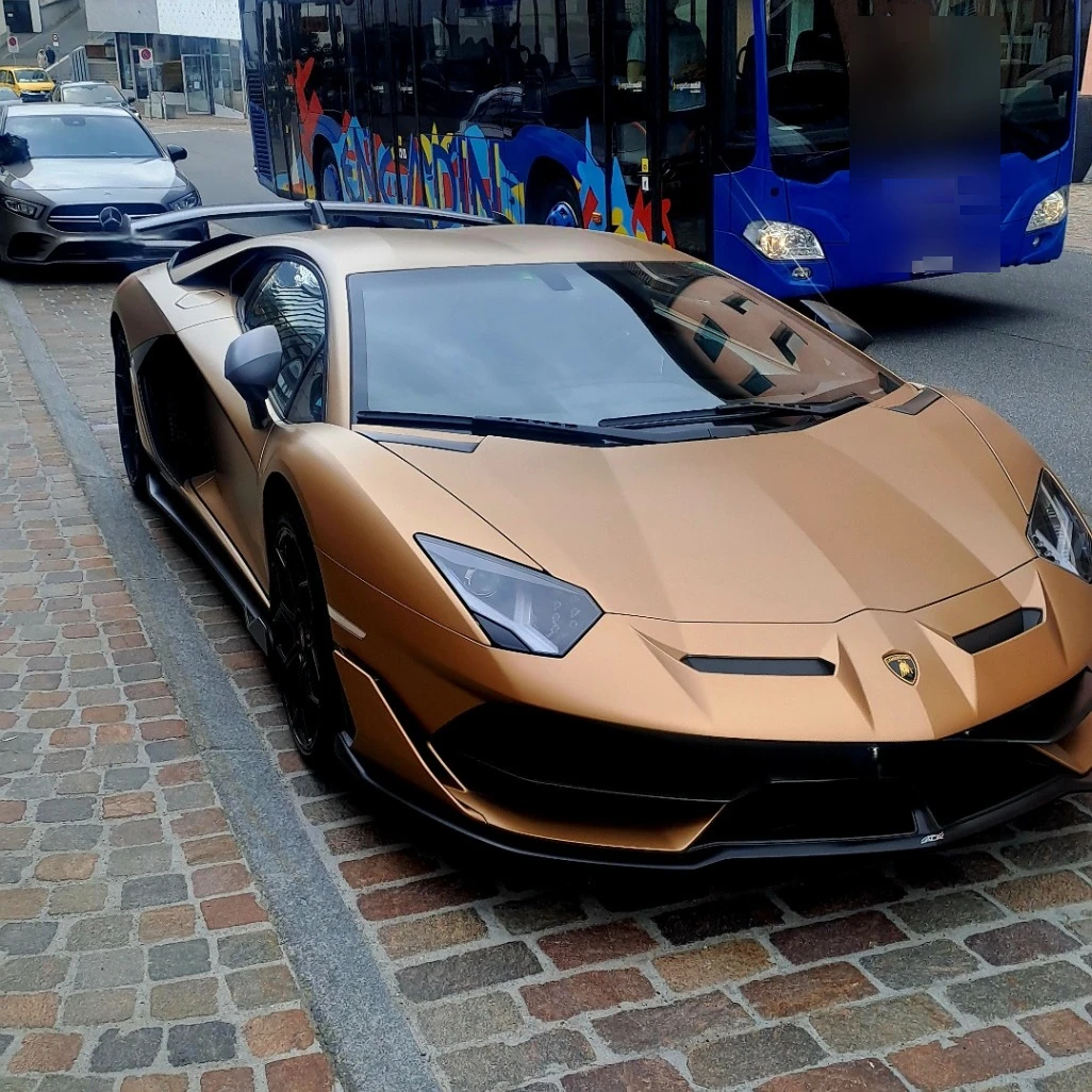 Lamborghini Aventador LP770-4 SVJ spotted in San Maurizio, Svizzera