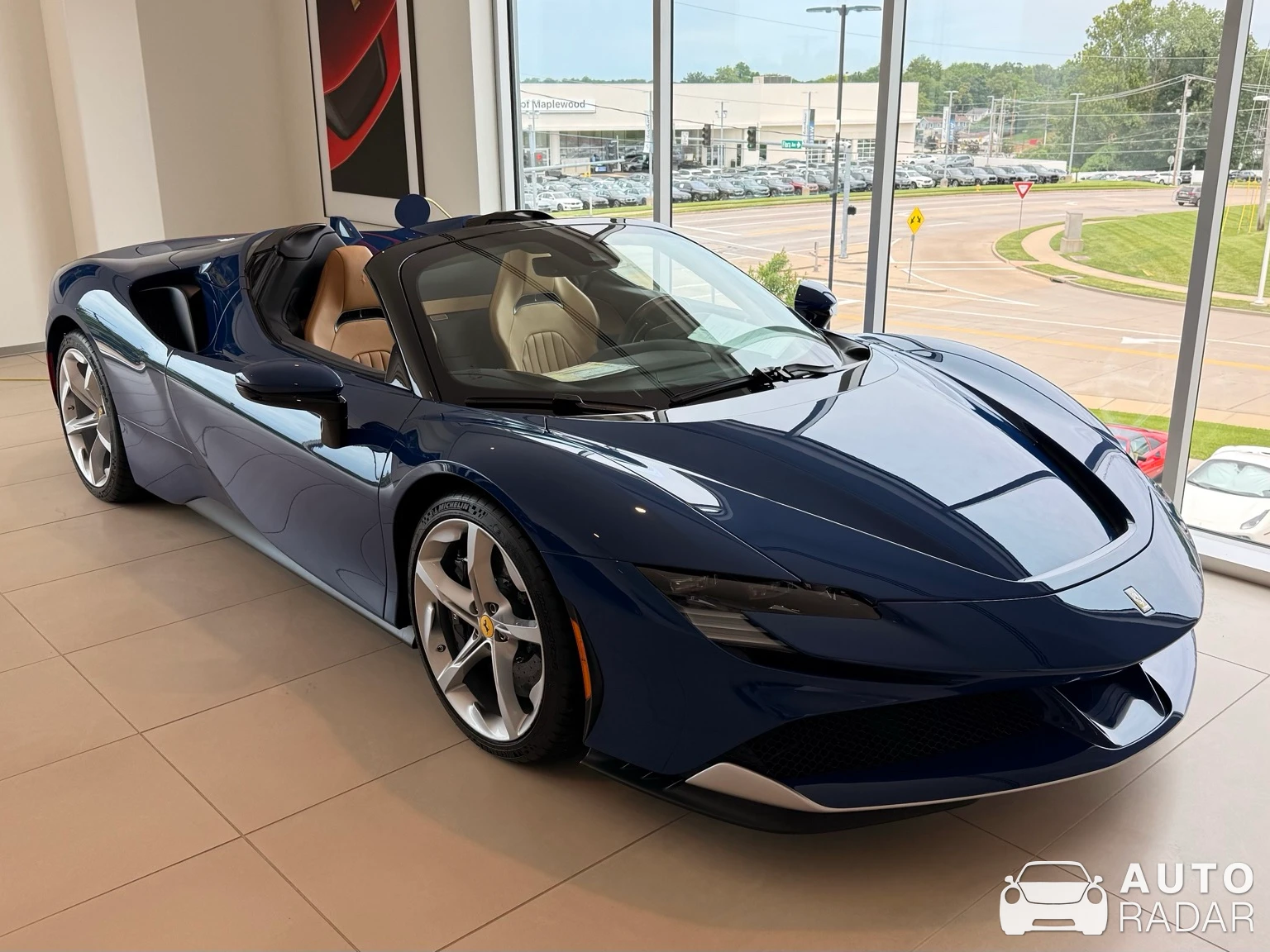 Ferrari SF90 Spider spotted in Maplewood
