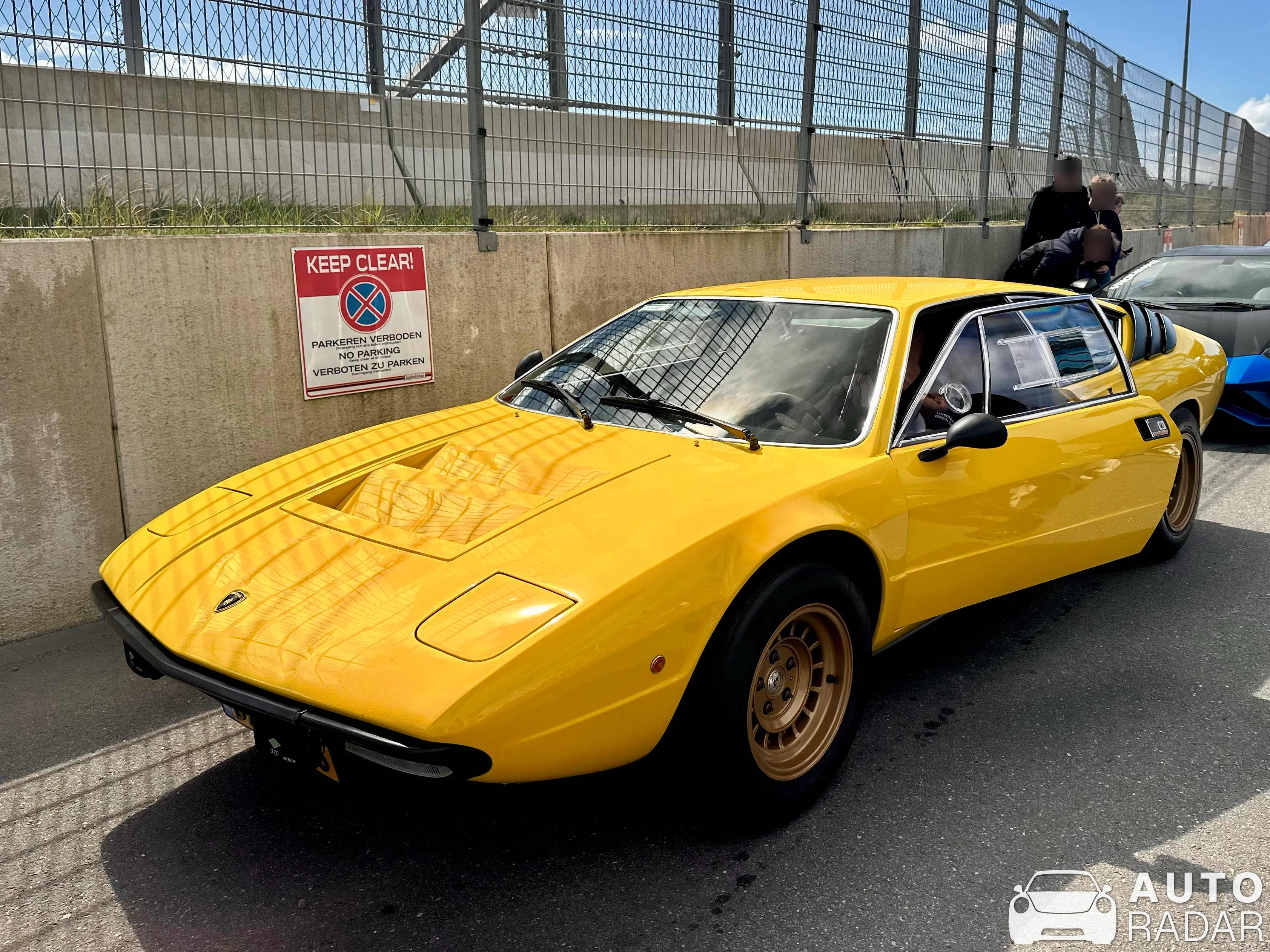 Lamborghini Urraco spotted in Zandvoort