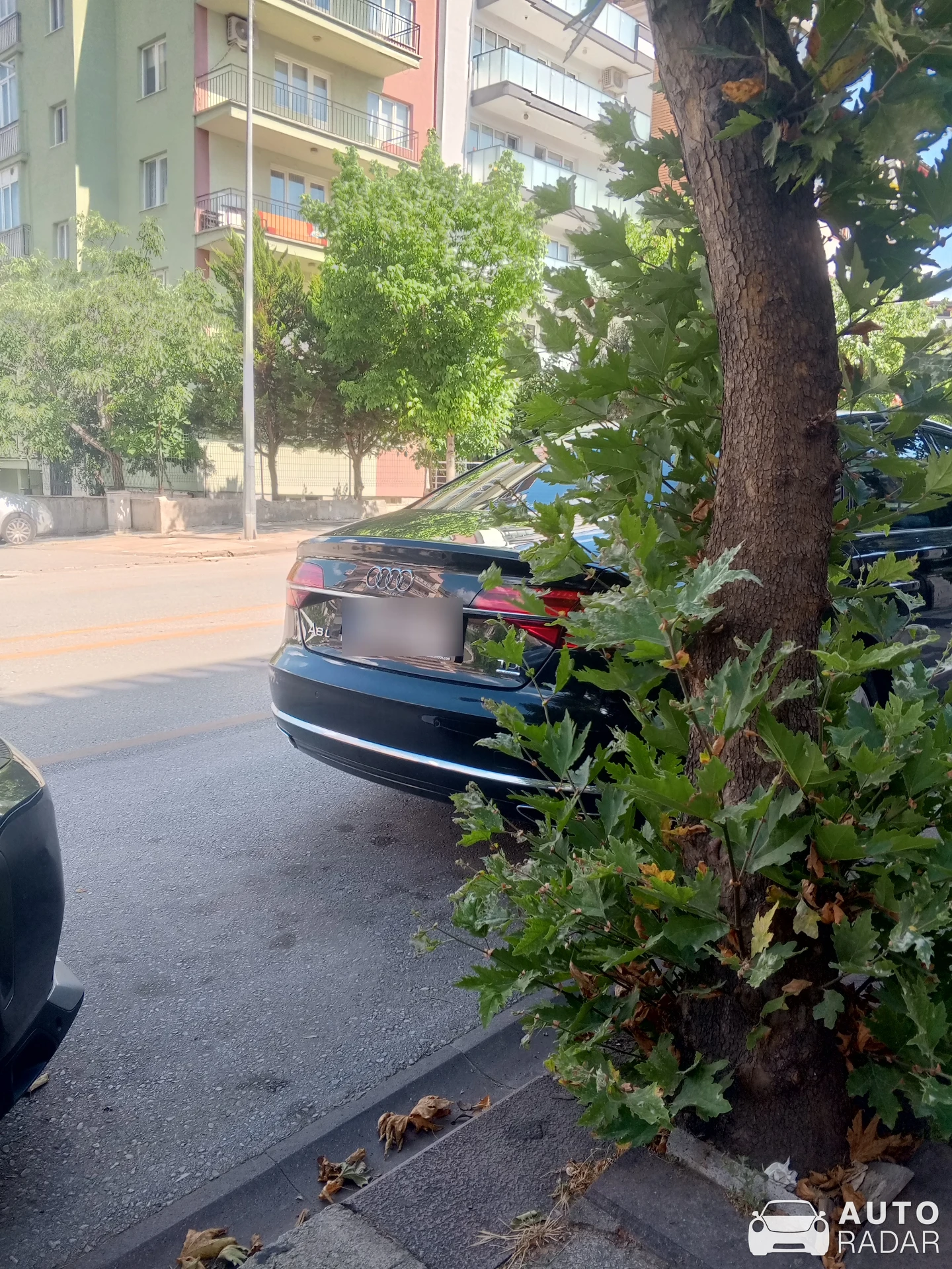 Audi A8 spotted in Pamukkale