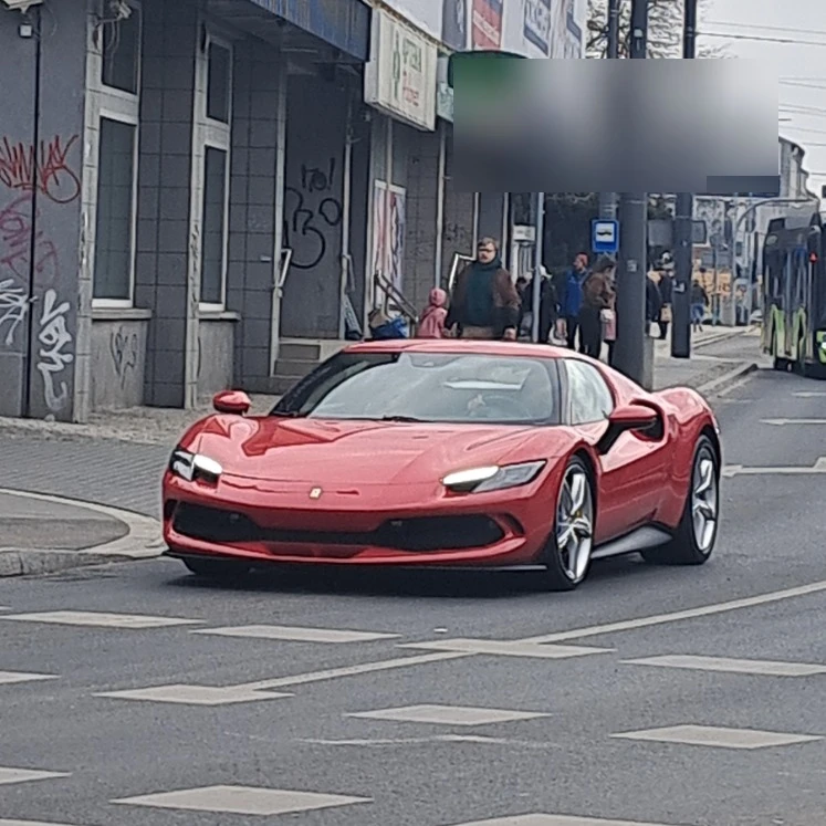 Ferrari 296 spotted in Gorzów Wielkopolski, Polska