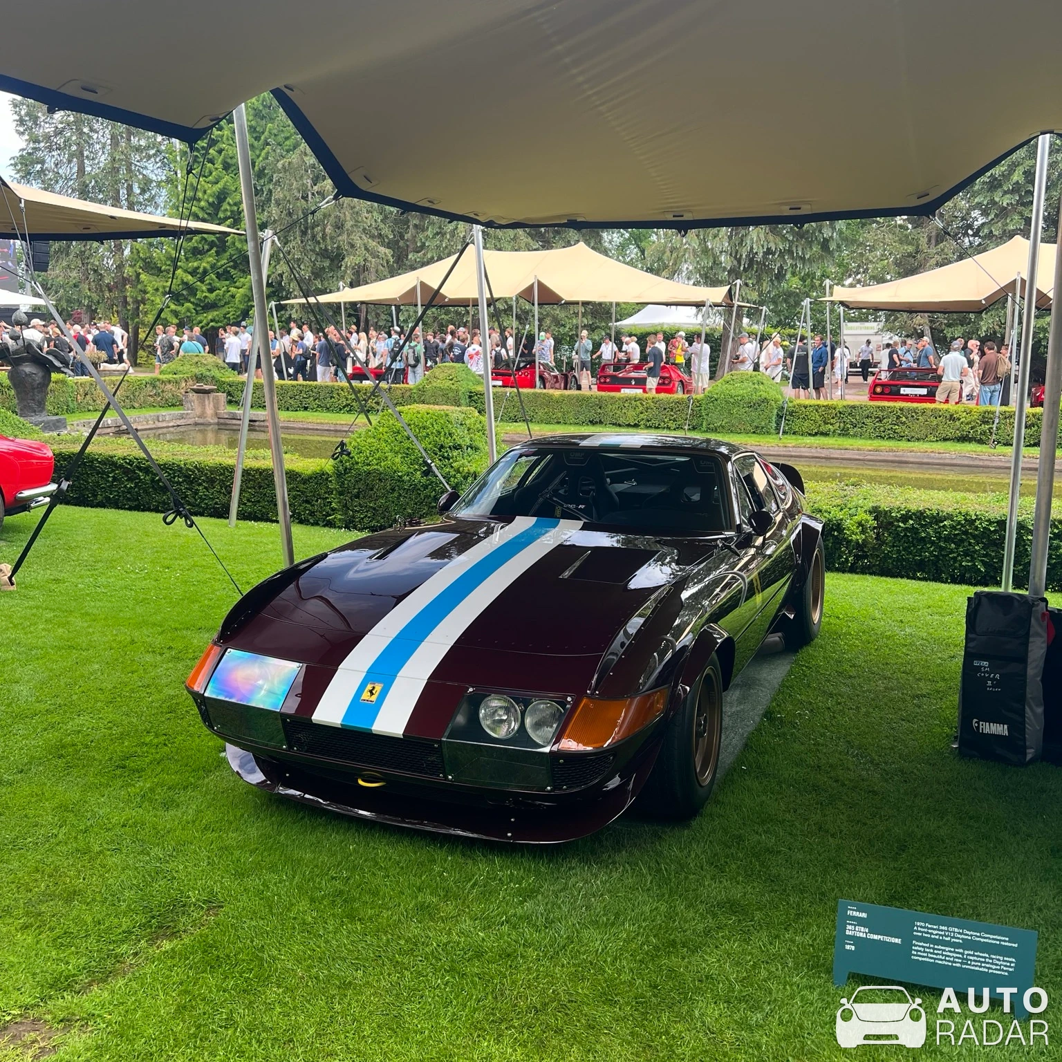 Ferrari 365 GTB/4 Daytona Competizione S1 spotted in Båstad
