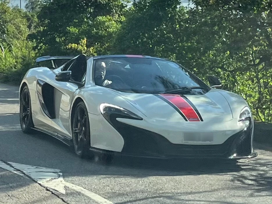 McLaren 650S Spider spotted in Hong Kong Island, Hong Kong