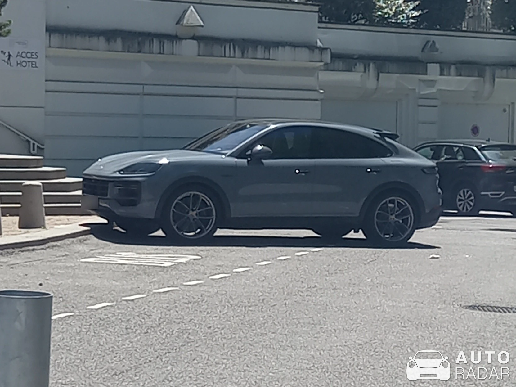 Porsche Cayenne Coupé Turbo spotted in Annecy, France