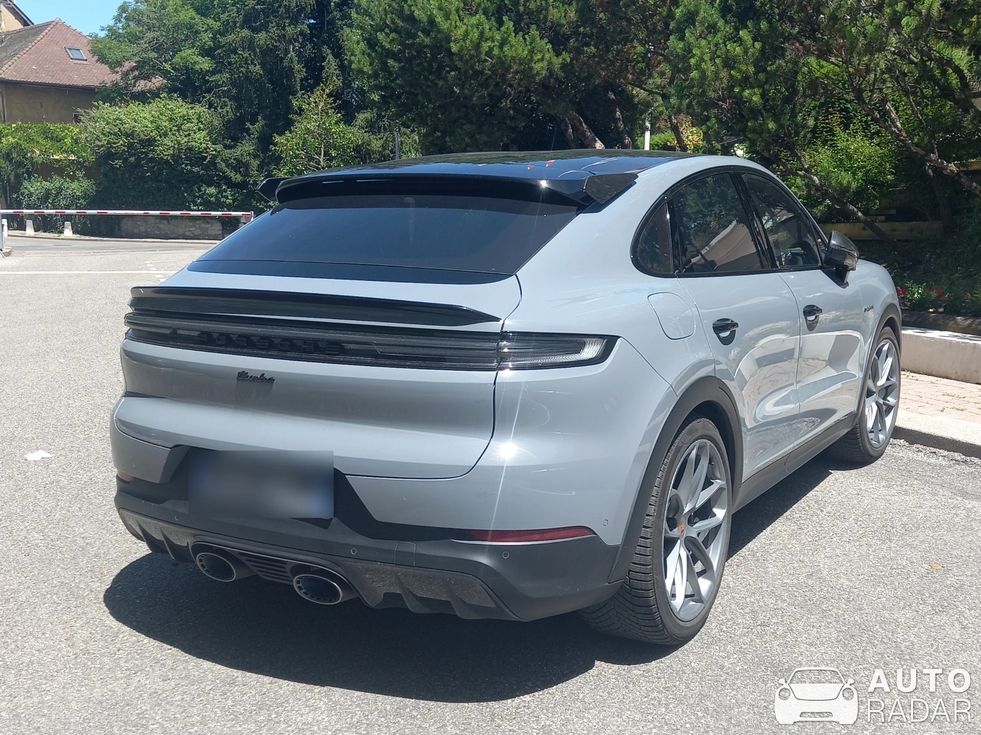 Porsche Cayenne Coupé Turbo spotted in Annecy