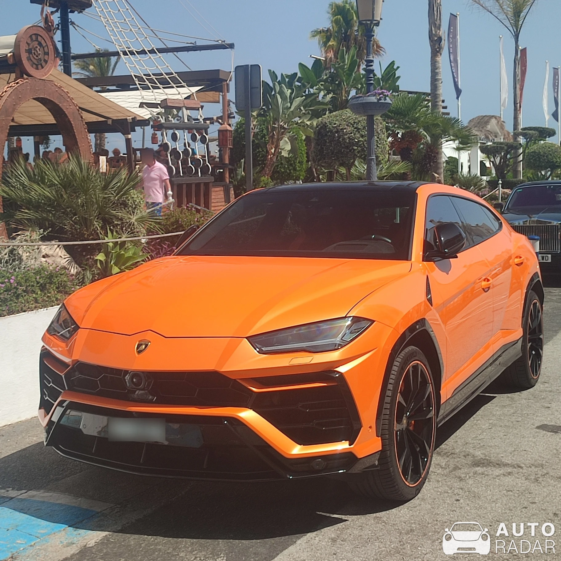 Lamborghini Urus spotted in Andalusia, Spain