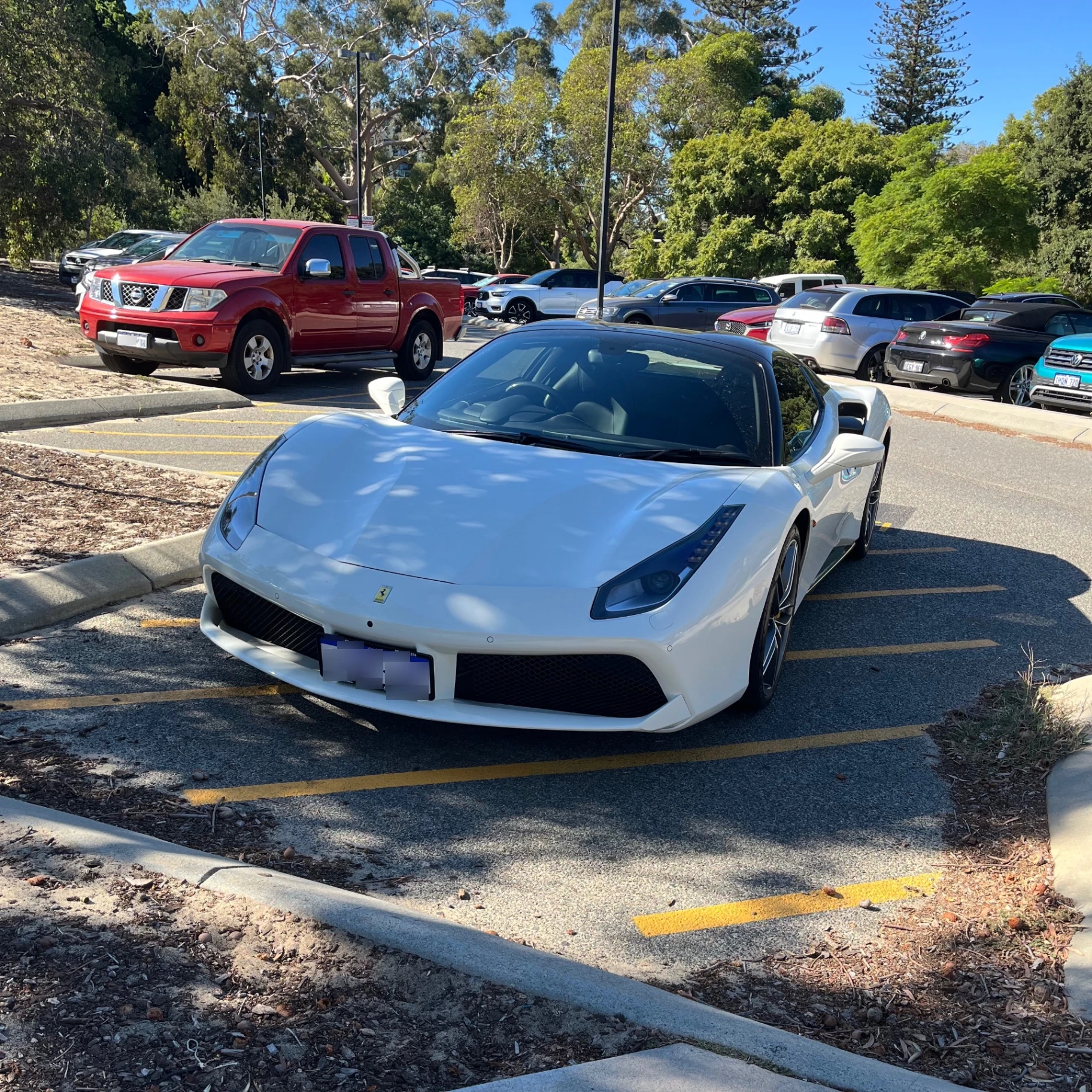 Ferrari 488 GTB spotted in Kings Park, Australia