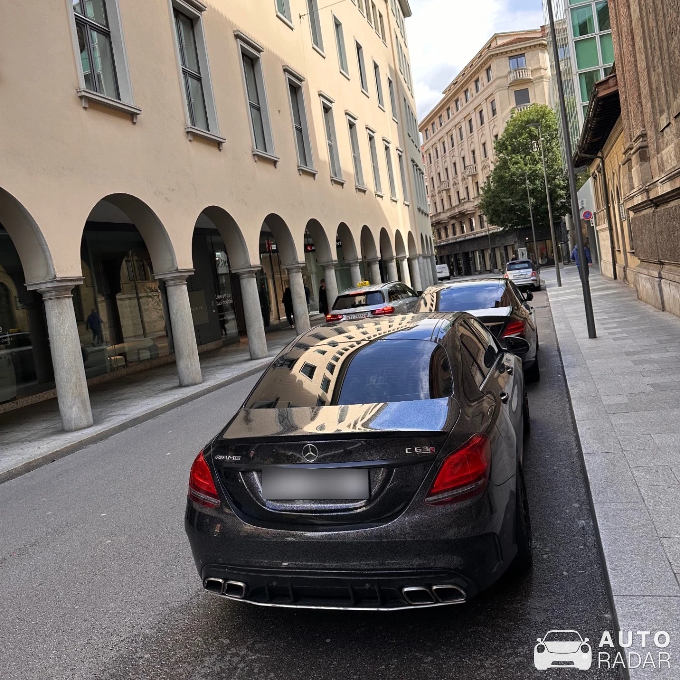 Mercedes-AMG C 63 S W205 spotted in Lugano, Switzerland