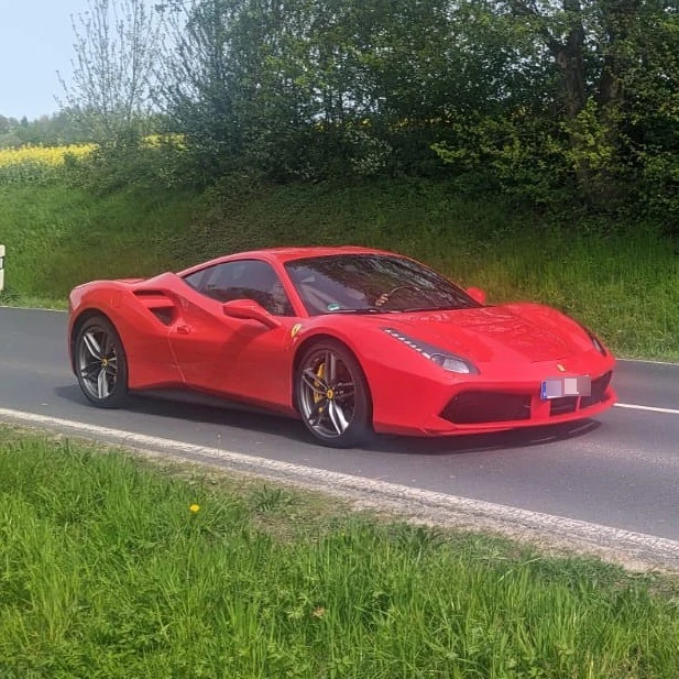 Ferrari 488 Spider spotted in Sailauf, Germany
