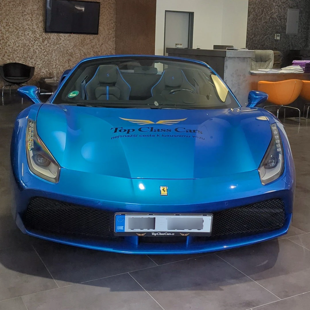 Ferrari 488 spotted in Praha 9, Czechia