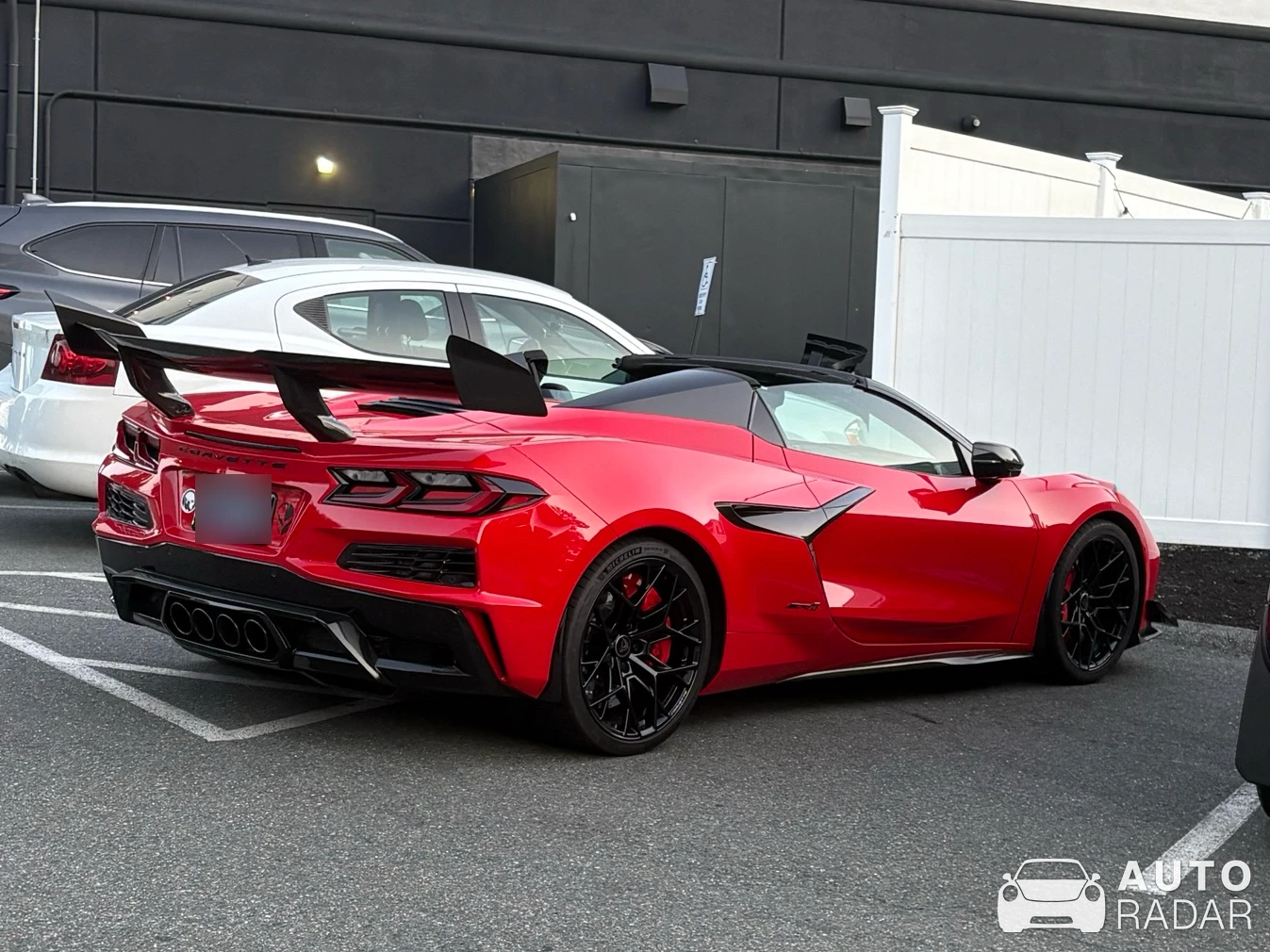 Chevrolet Corvette C8 ZR1 Convertible spotted in North Reading