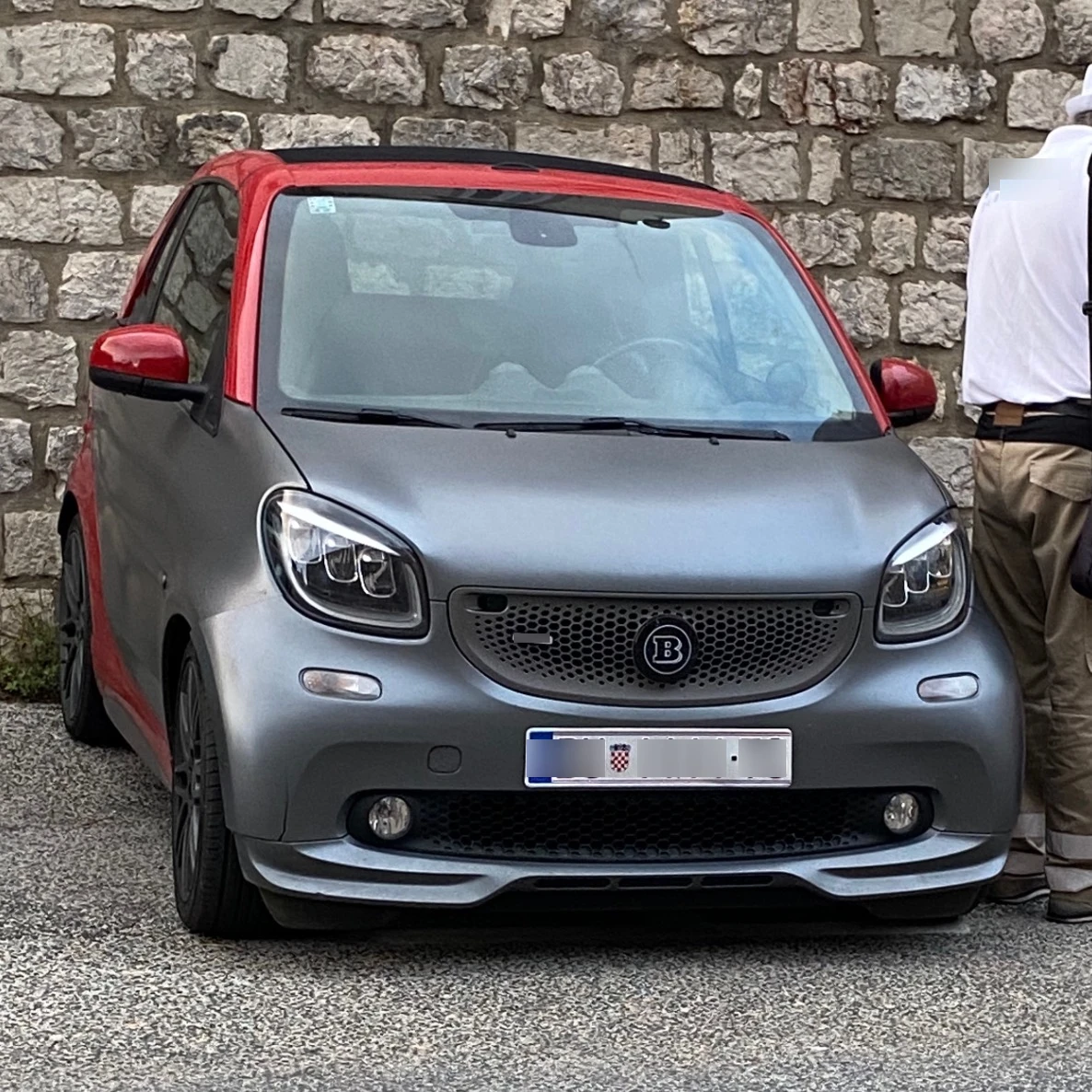 Smart Fortwo Brabus spotted in Dubrovnik, Croatia