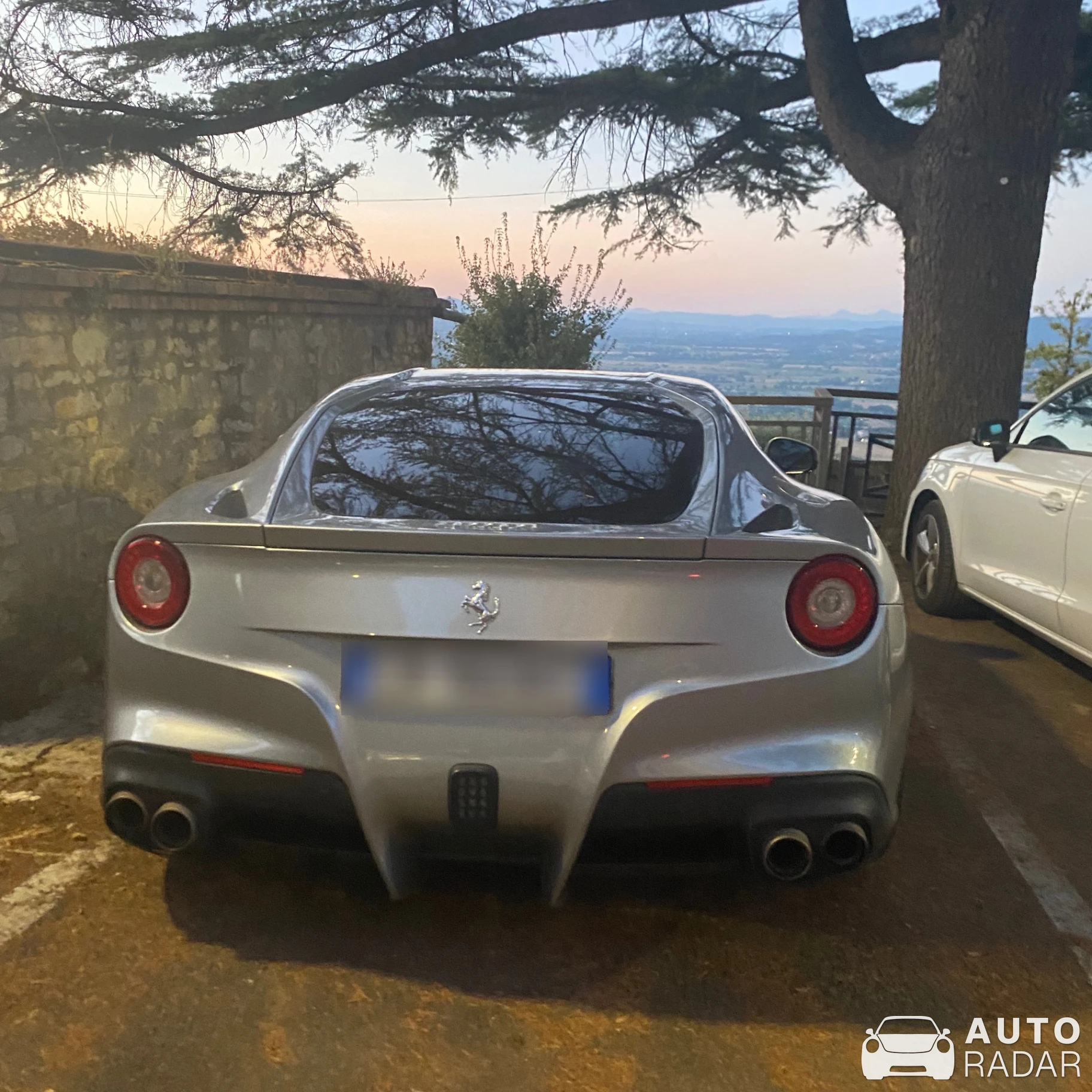 Ferrari F12berlinetta spotted in Monte Castello di Vibio, Italy