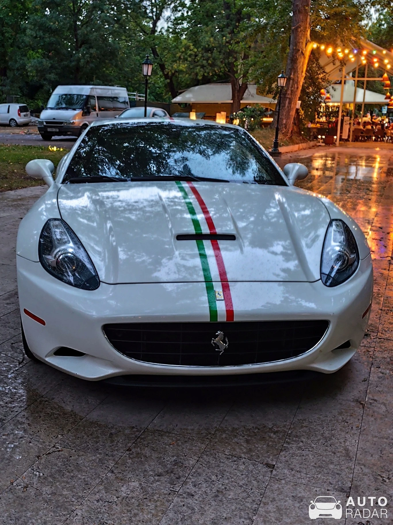 Ferrari California spotted in Balatonfüred, Hungary