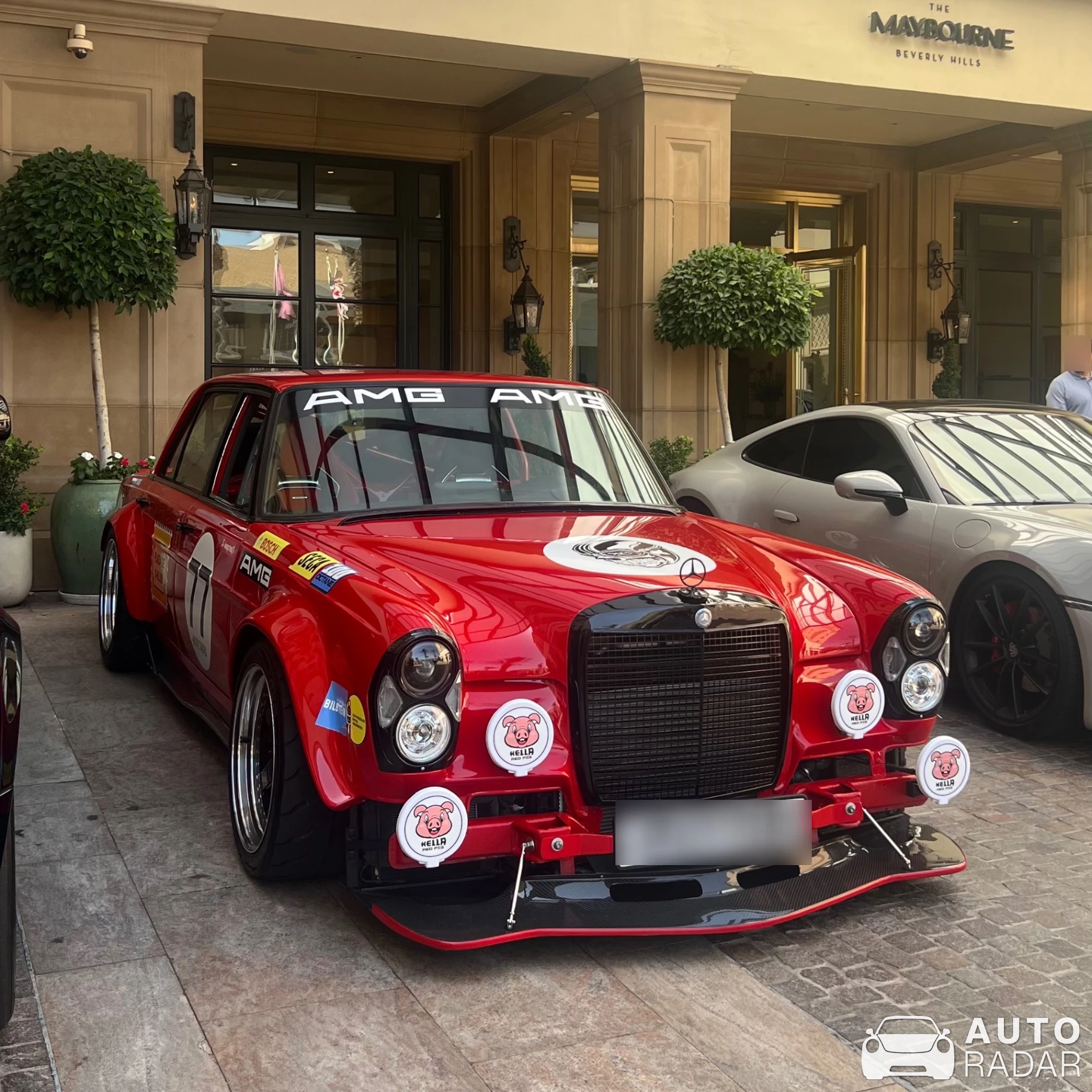 Mercedes-Benz 300 SEL 6.3 spotted in Beverly Hills, United States