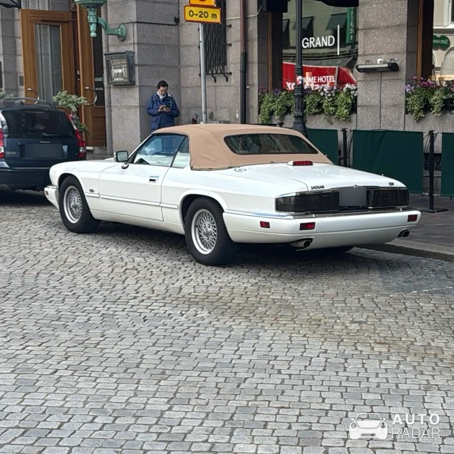 Jaguar XKR Convertible spotted in Helsingborg