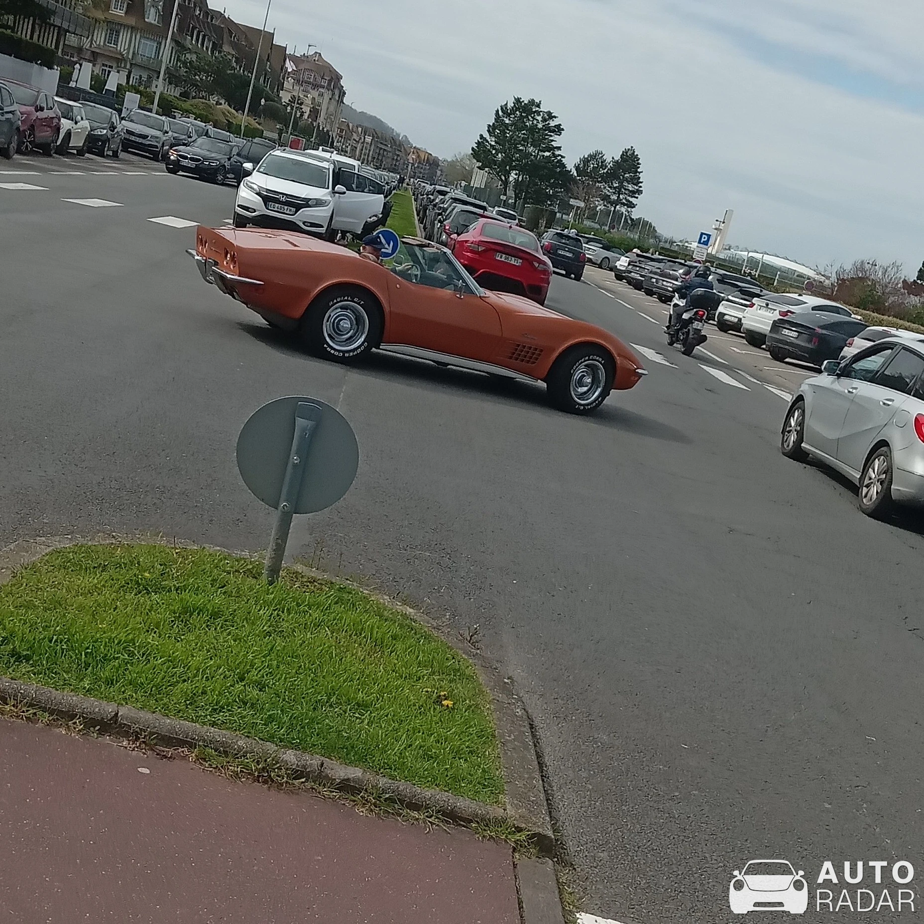 Chevrolet Corvette C3 spotted in Deauville, France