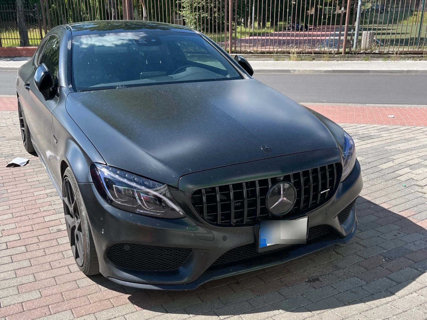 Mercedes C43 spotted in Bogatynia, Polska