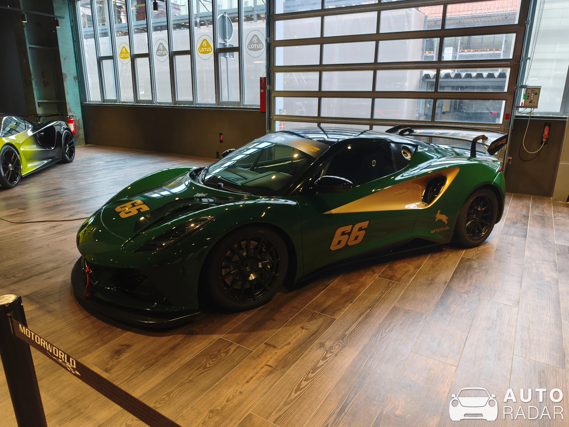 Lotus Emira GT4 spotted in München