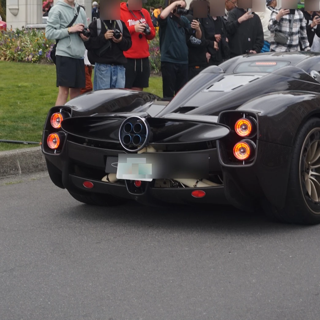 Pagani Utopia spotted in Victoria, Canada