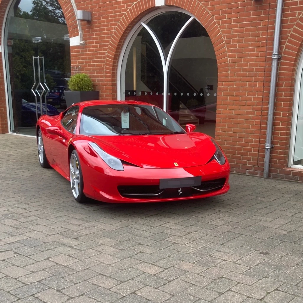 Ferrari 458 Italia spotted in Lyndhurst, United Kingdom