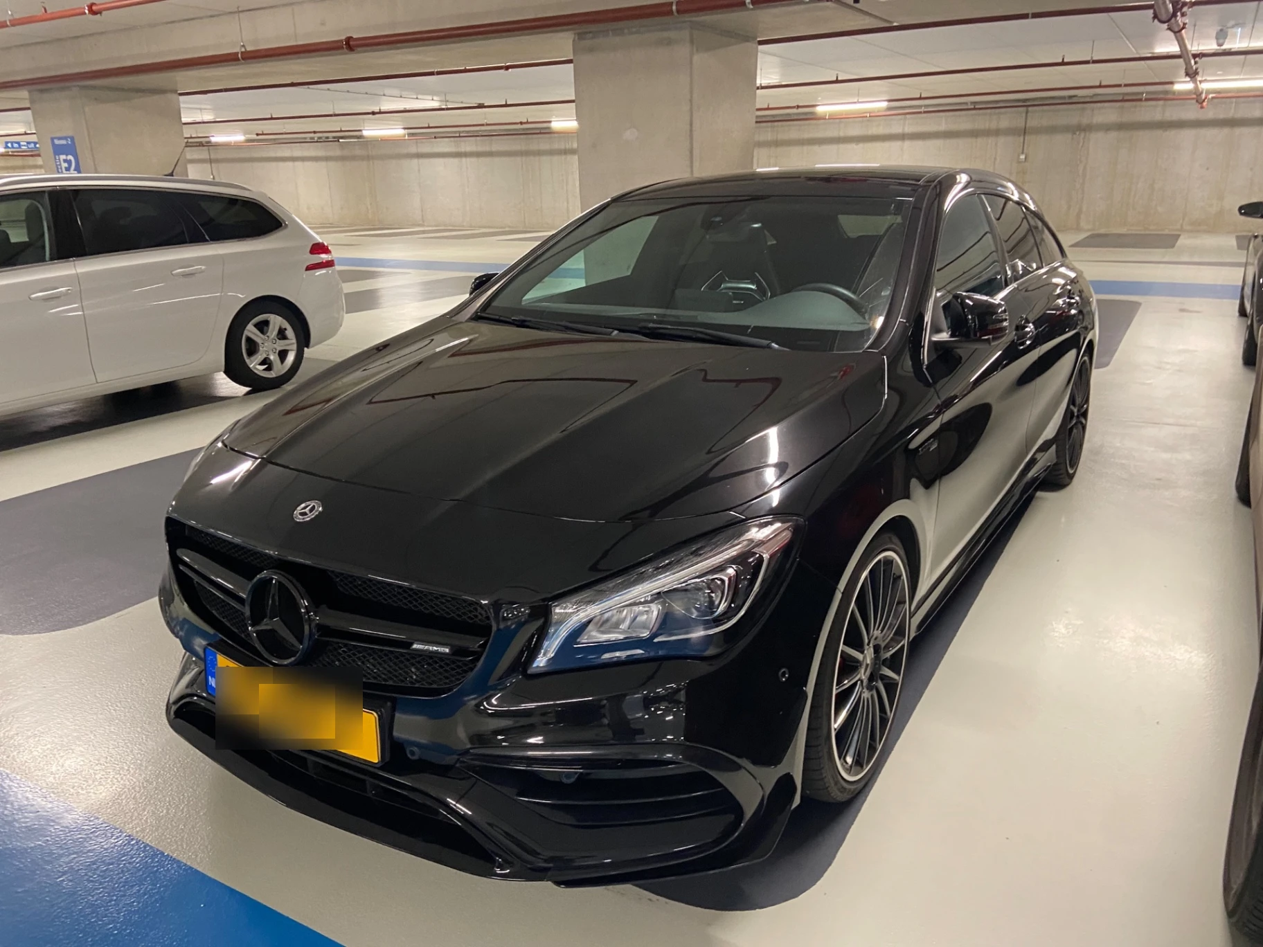 Mercedes-AMG CLA 45 Shooting Brake X117 2017 spotted in Emmen, Netherlands