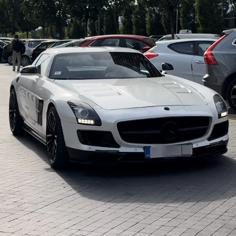 Mercedes-Benz SLS AMG Mansory spotted in Belgrade, Serbia