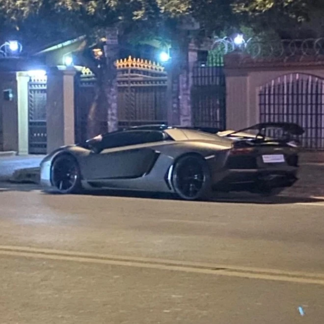 Lamborghini Aventador LP700-4 Roadster spotted in Phnom Penh, Cambodia