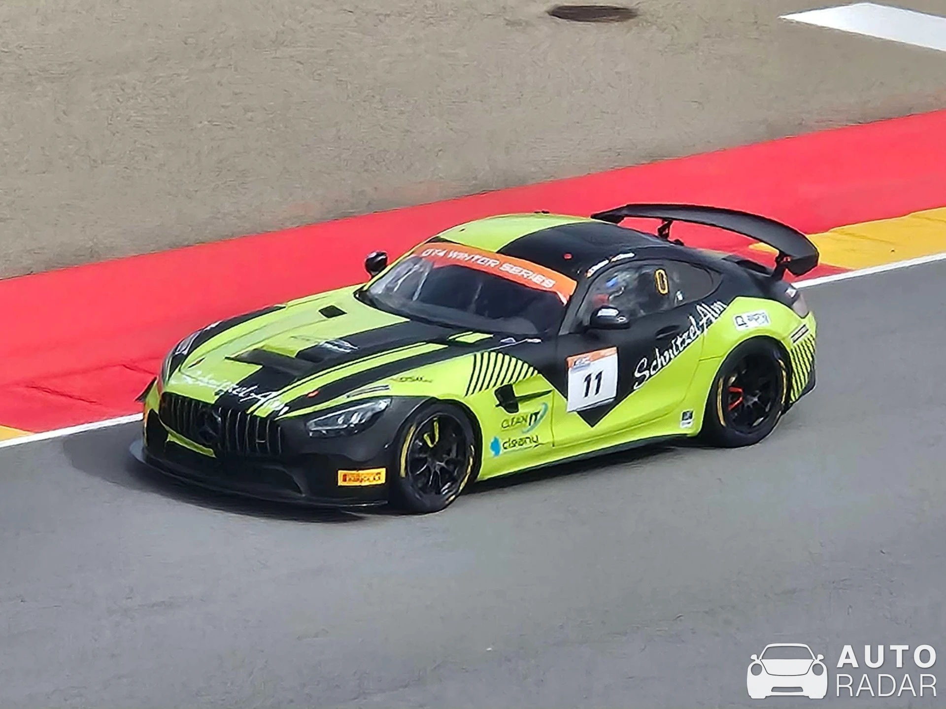 Mercedes-AMG GT4 spotted in Alcañiz