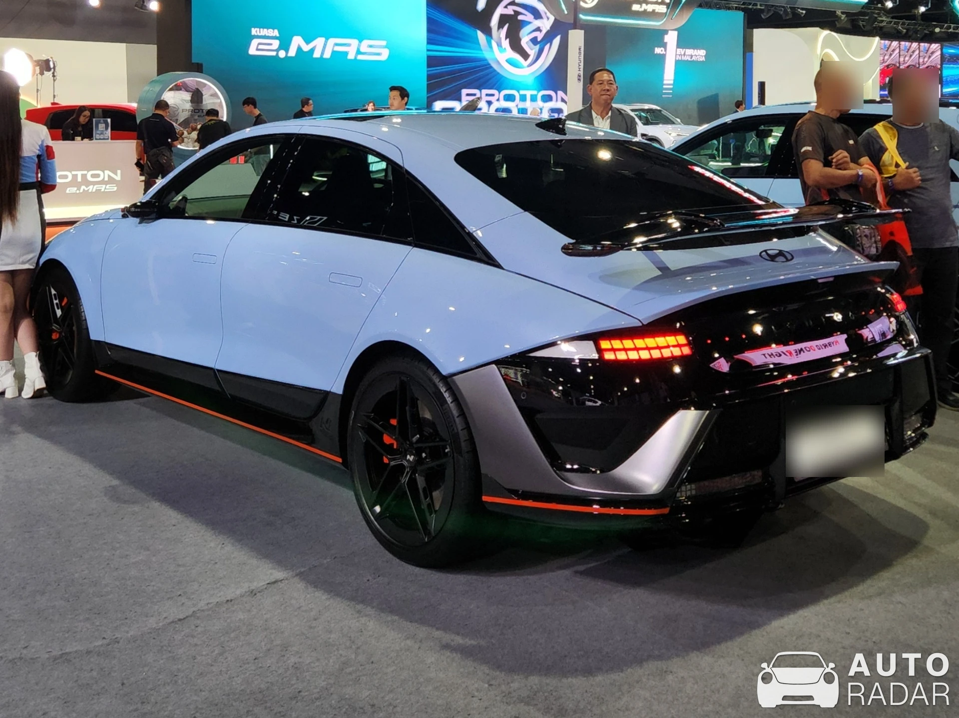 Hyundai Ioniq 6 N spotted in Rawang