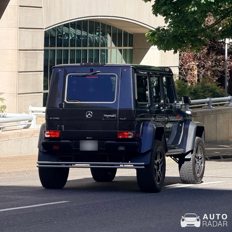 Mercedes-Benz G 550 4X4² spotted in Portland