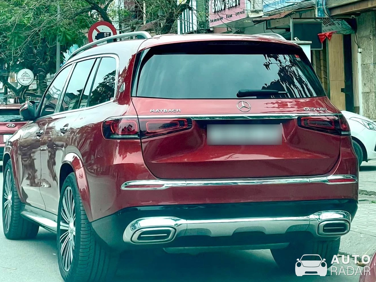 Mercedes-Maybach GLS 600 spotted in Đồng Hỷ