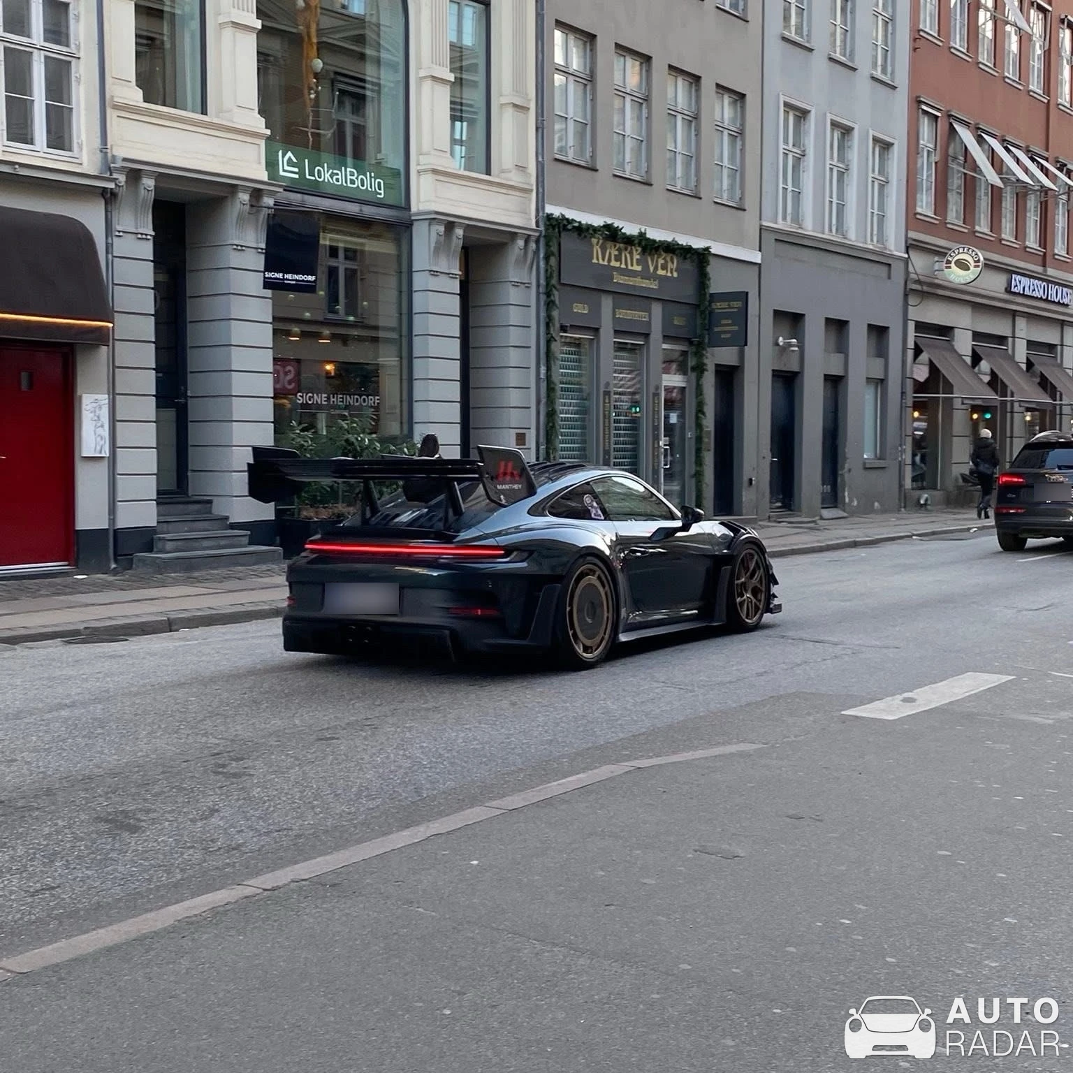 Porsche 992 GT3 RS MkI spotted in Hvidovre