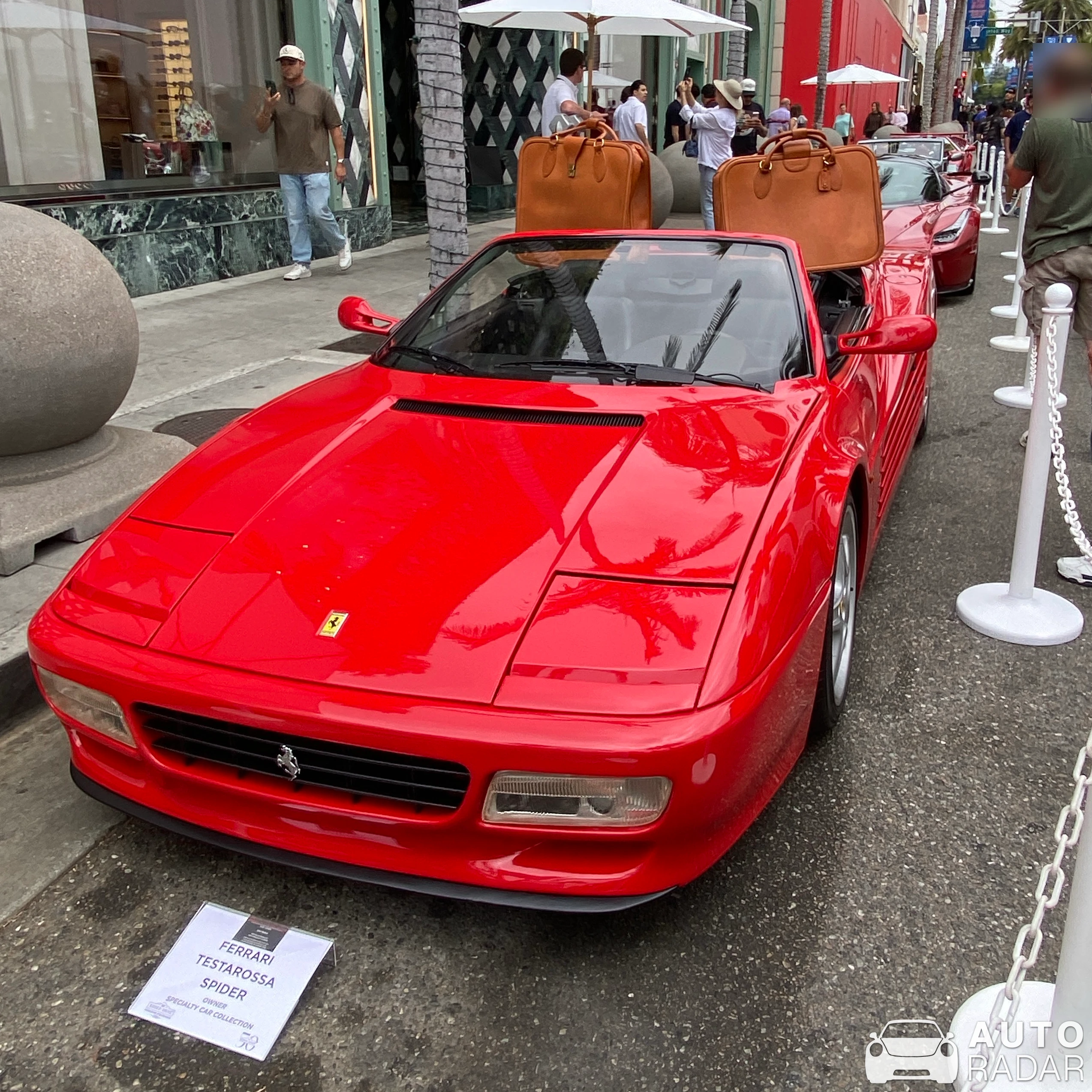 Ferrari 512 TR Spider spotted in Beverly Hills