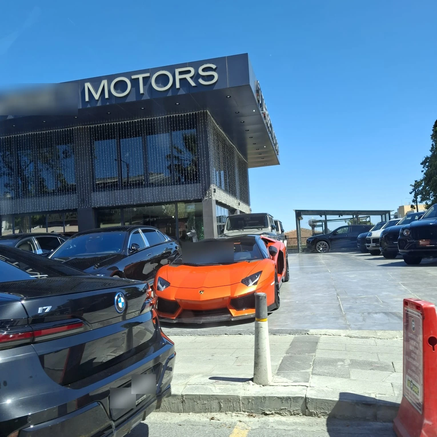 Lamborghini Aventador spotted in Beşiktaş, Türkiye