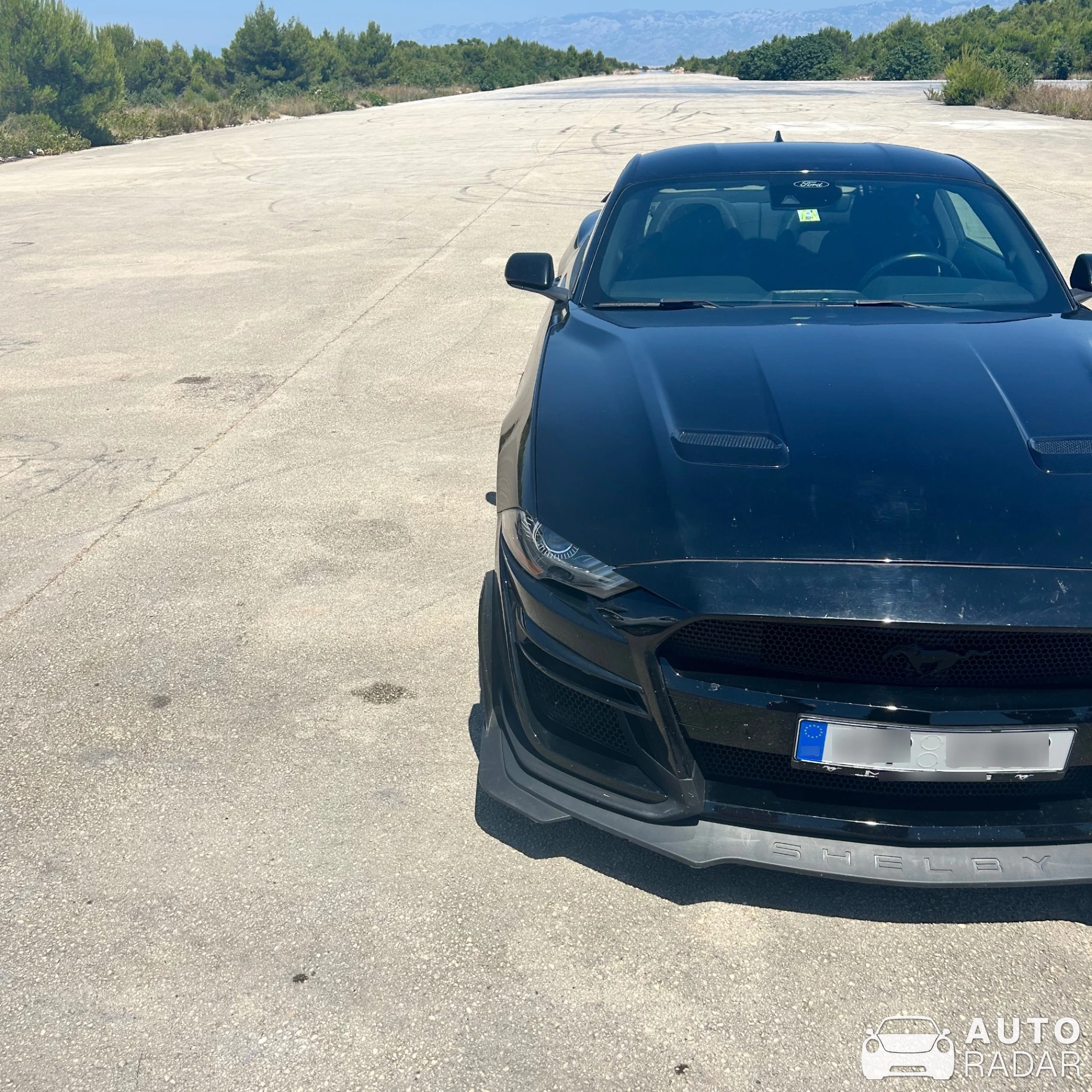 Ford Mustang Shelby spotted in Zemunik Donji, Croatia