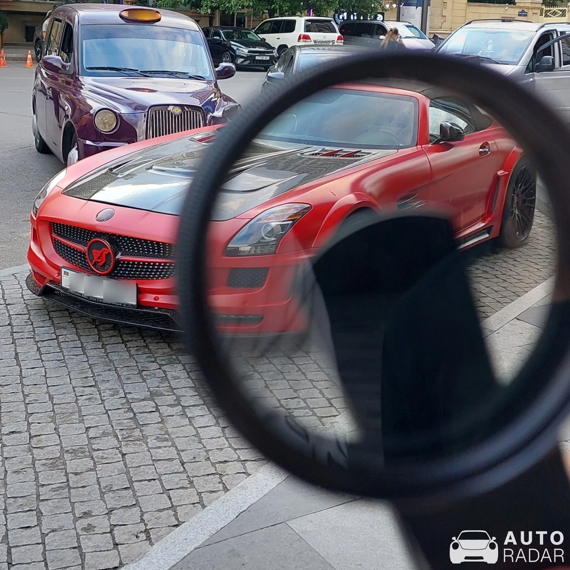 Mercedes-Benz SLS AMG spotted in Baku, Azerbaijan