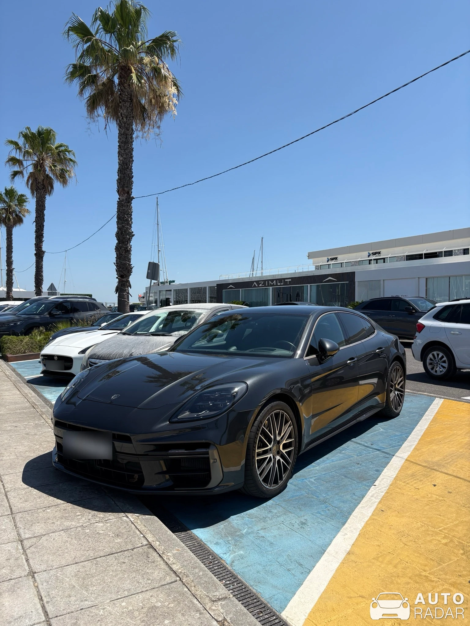 Porsche 972 Panamera spotted in Cascais