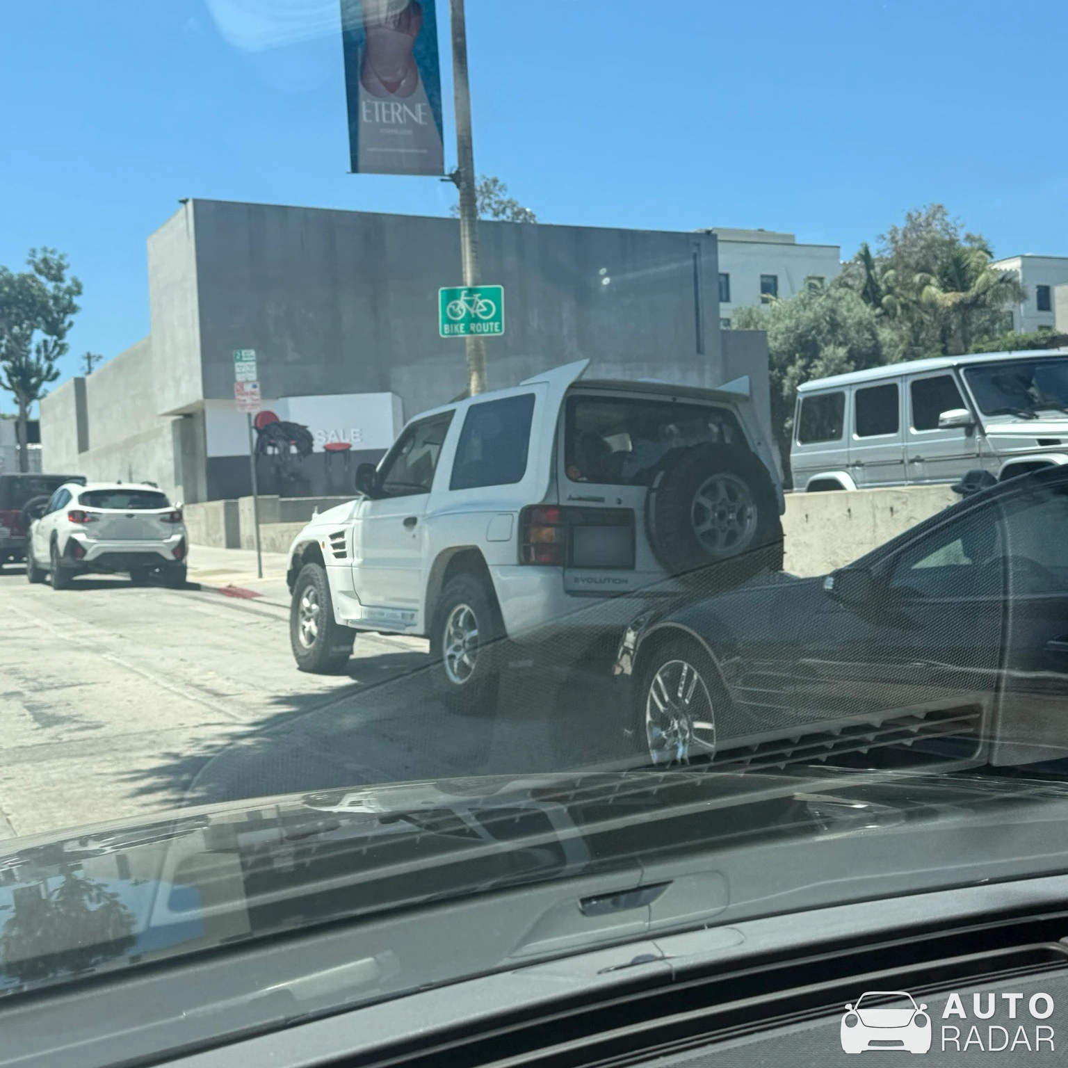 Mitsubishi Pajero Evolution spotted in West Hollywood