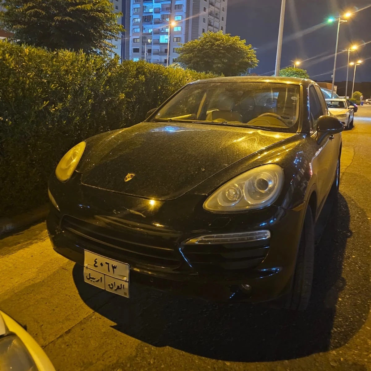 Porsche Cayenne spotted in Erbil, Iraq