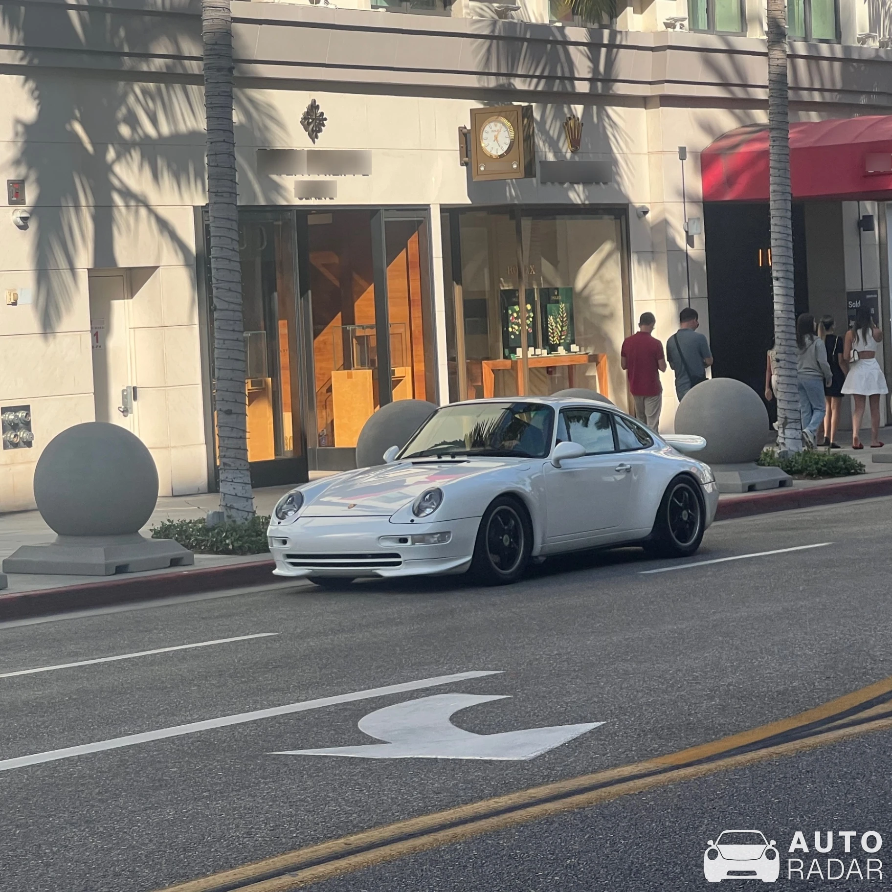 Porsche 993 Carrera S spotted in Beverly Hills, United States