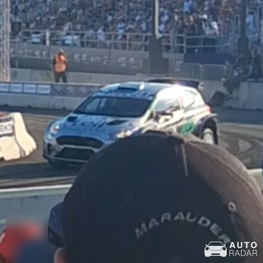 Ford Fiesta WRC spotted in Elliniko