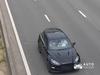 Aston Martin DBX spotted in Lyndhurst