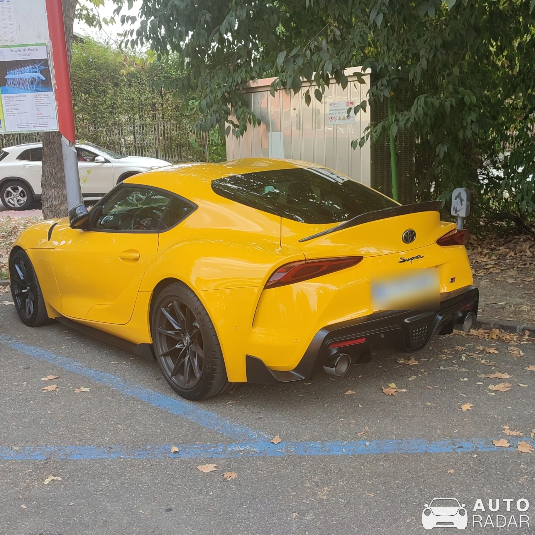 Toyota Supra spotted in Maranello, Italy