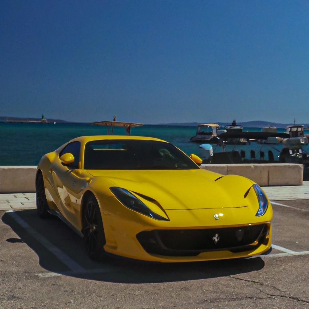 Ferrari 812 Superfast spotted in Split, Croatia