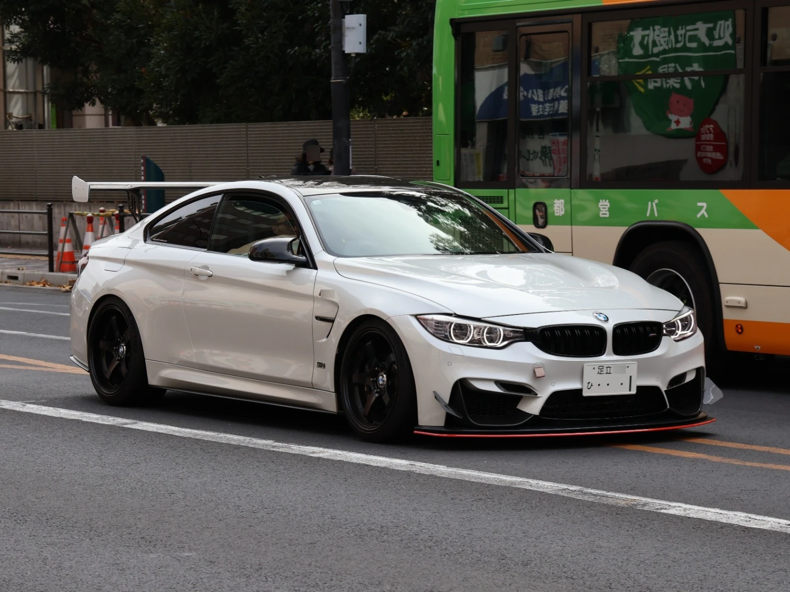 BMW M4 spotted in Taito City, Japan