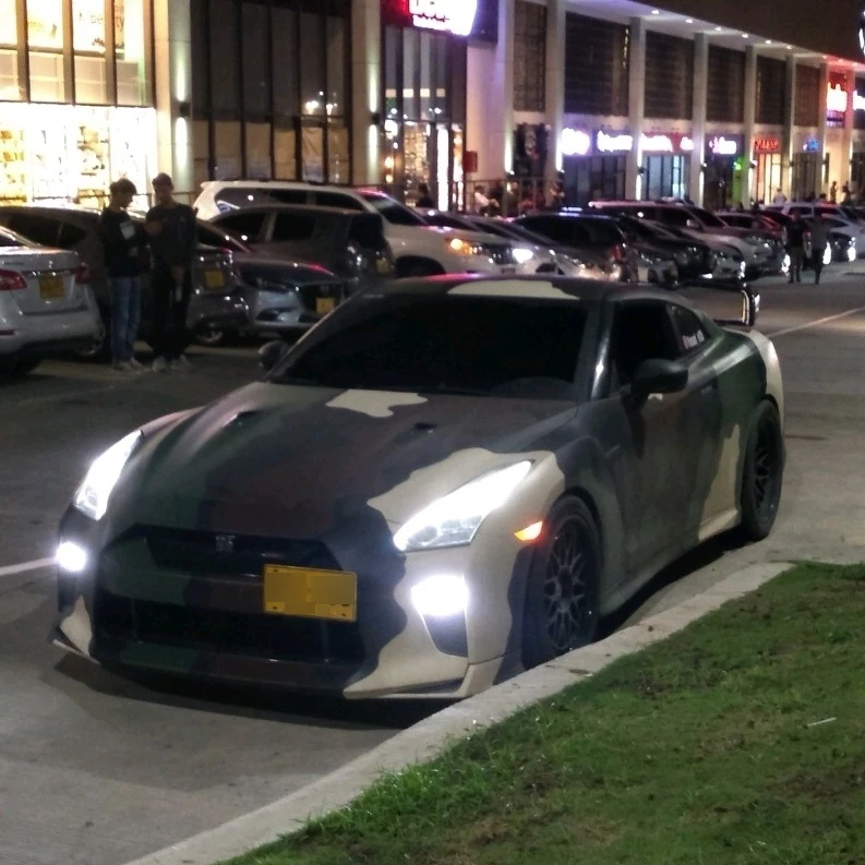 Nissan GTR 35 spotted in Barranquilla, Colombia
