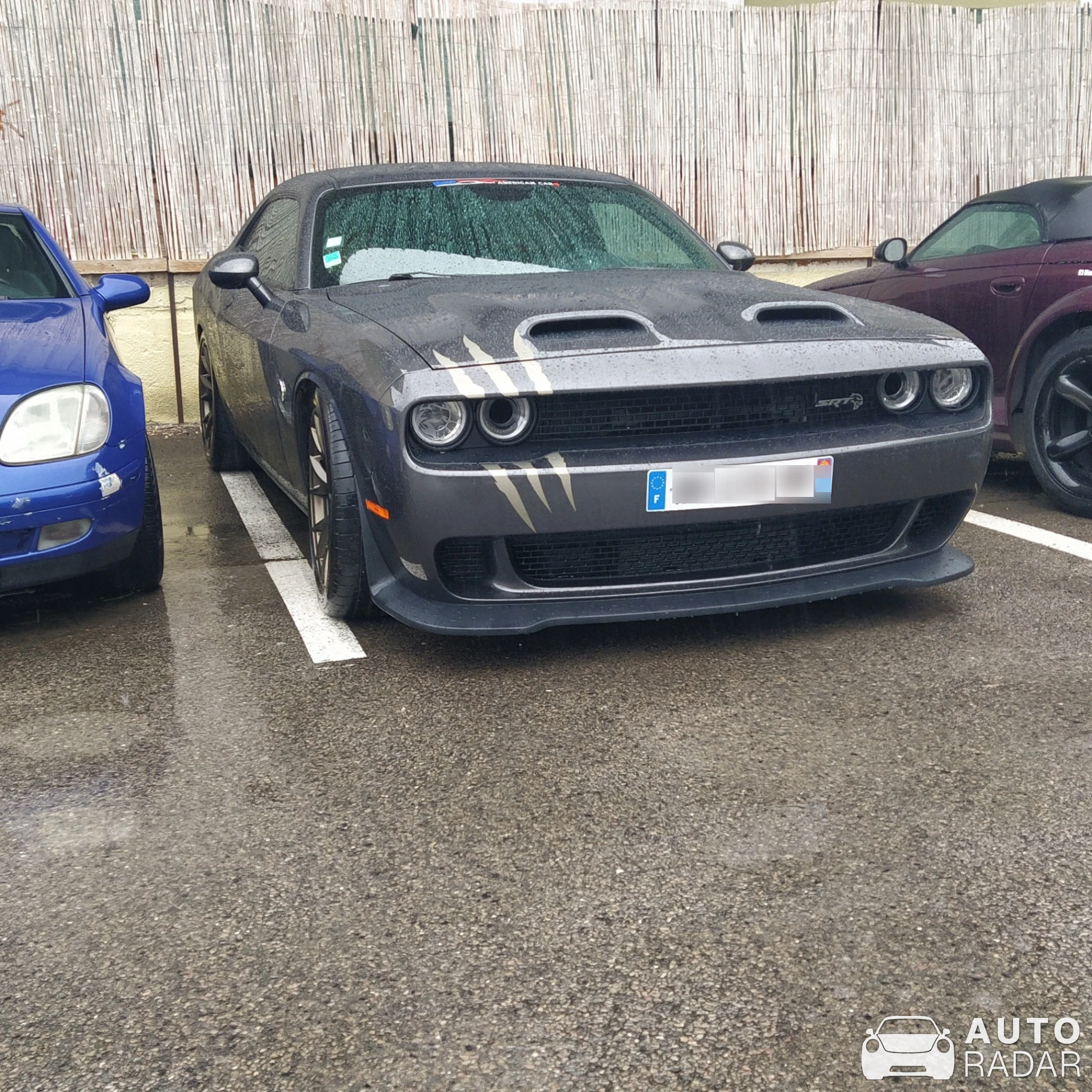 Dodge Challenger SRT Hellcat spotted in Montpellier, France